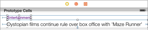 UITableViewCell layout